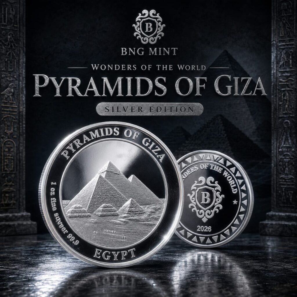 2026 Pyramids of Giza – Silver 1/10 oz
