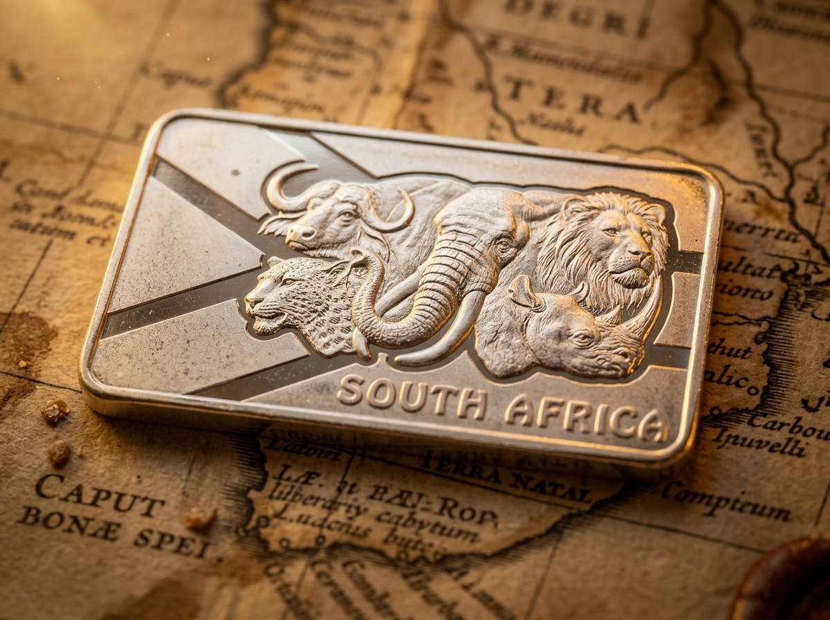 Die embossed custom minting example