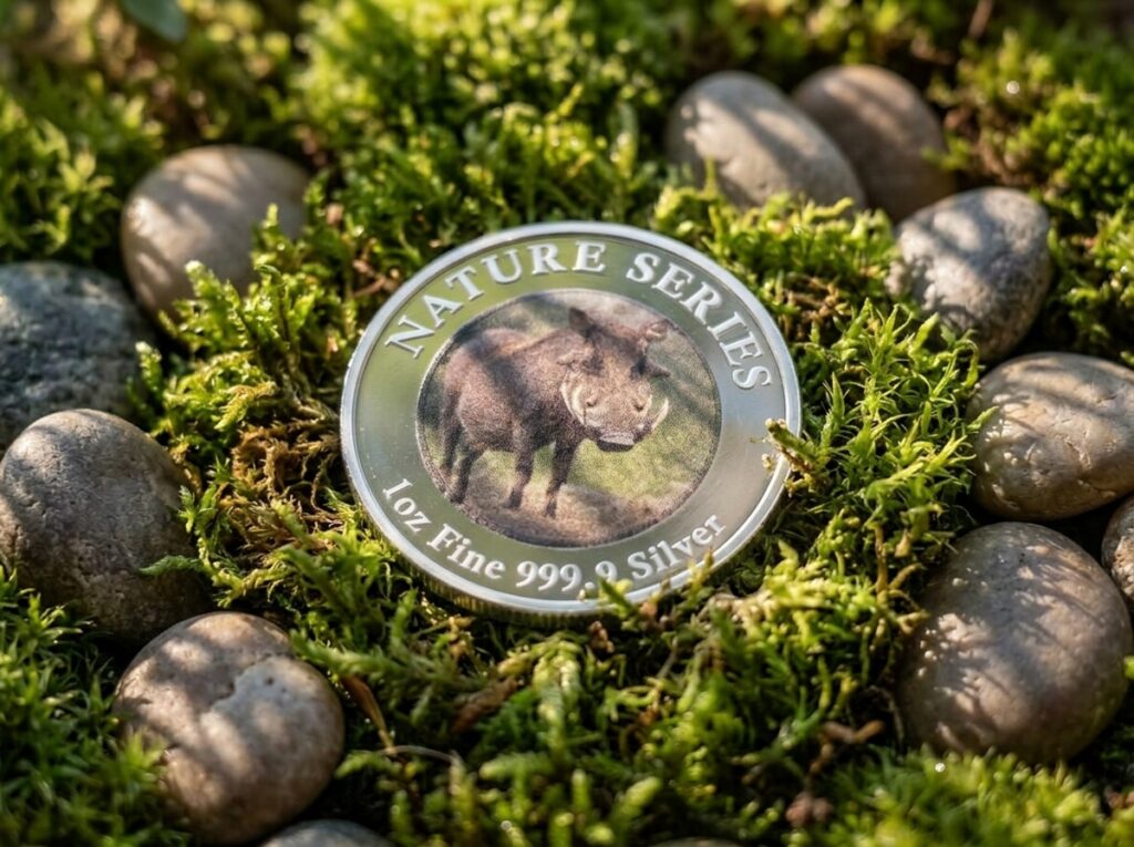 2025 Nature Series – Warthog – 1 oz Silver
