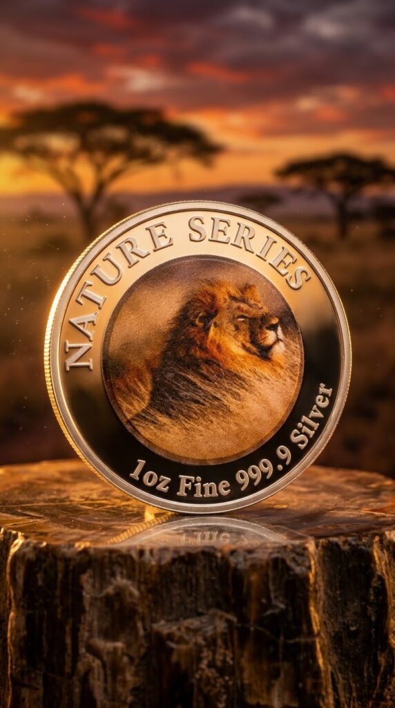 2024 Nature Series – African Lion – 1 oz Silver